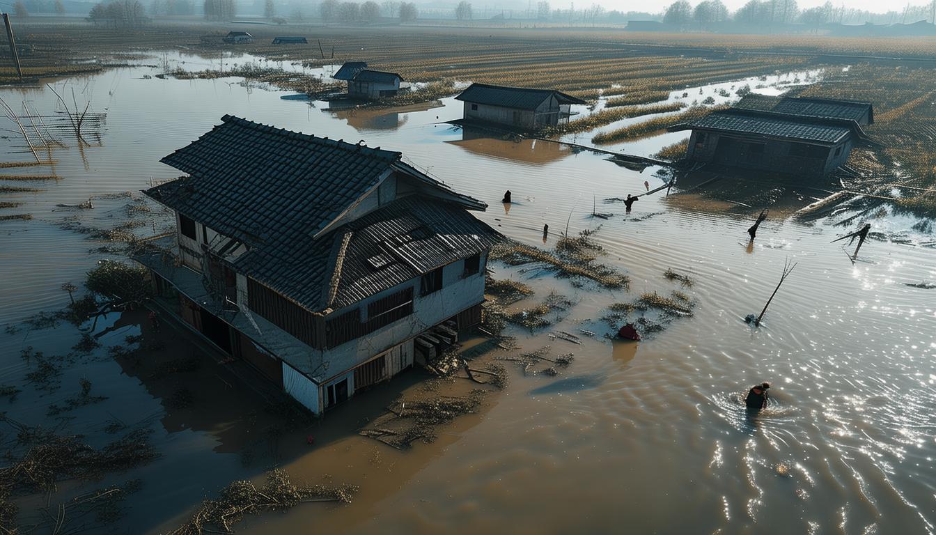 洪水围困蚂蚁庄园__洪水撤离